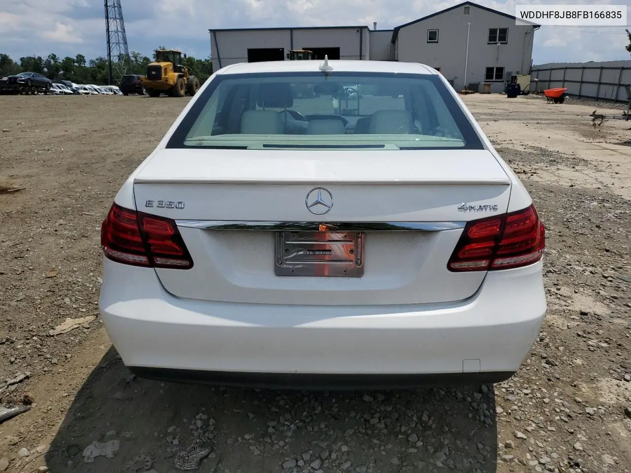 2015 Mercedes-Benz E 350 4Matic VIN: WDDHF8JB8FB166835 Lot: 62650295