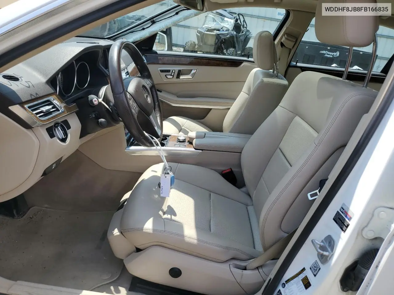 2015 Mercedes-Benz E 350 4Matic VIN: WDDHF8JB8FB166835 Lot: 62650295