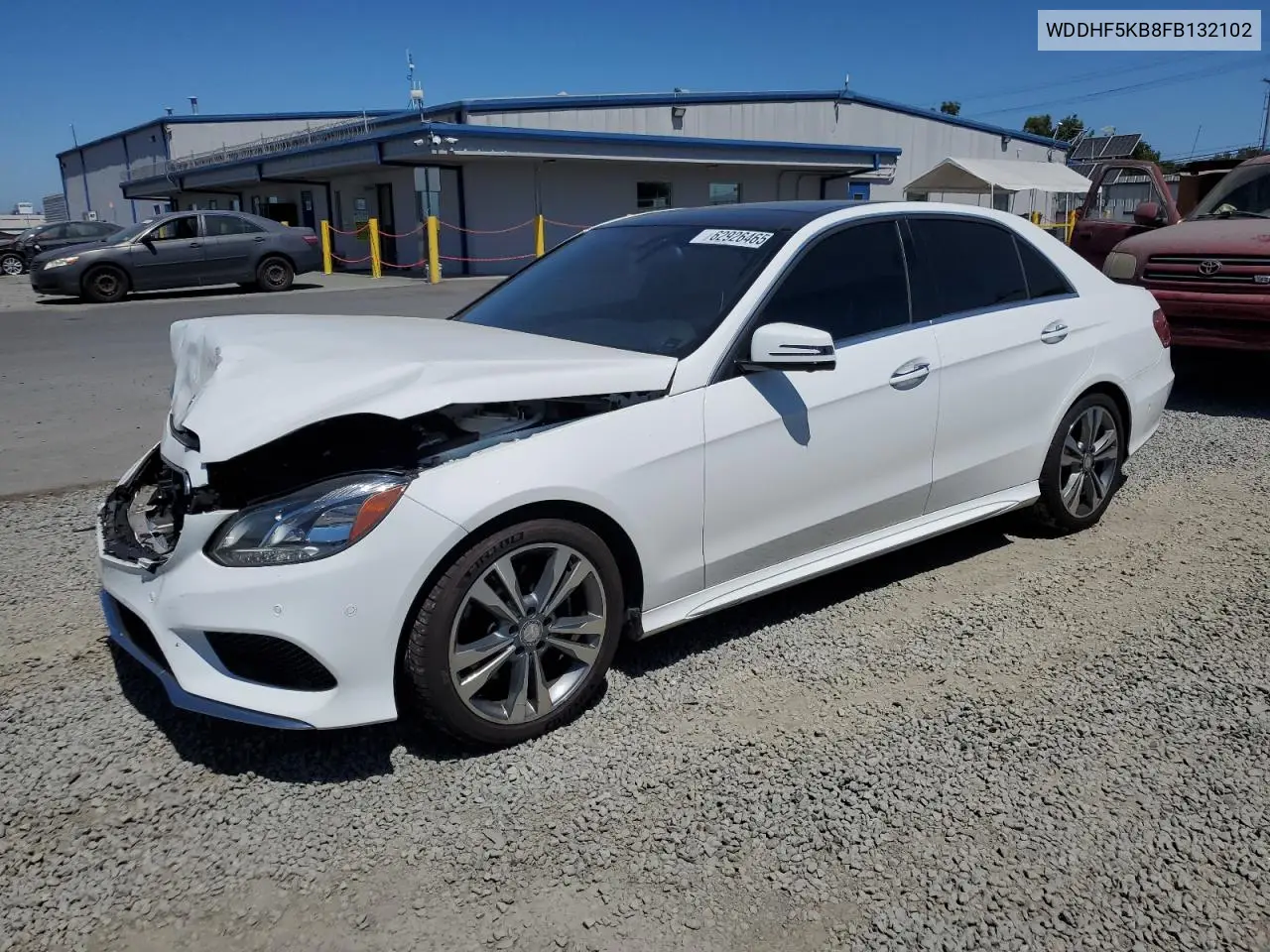 2015 Mercedes-Benz E 350 VIN: WDDHF5KB8FB132102 Lot: 62926465