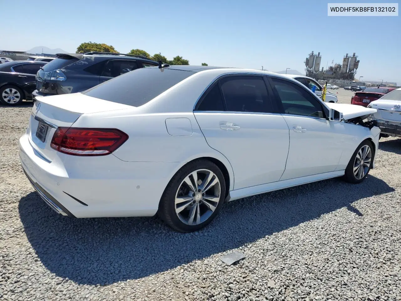 2015 Mercedes-Benz E 350 VIN: WDDHF5KB8FB132102 Lot: 62926465