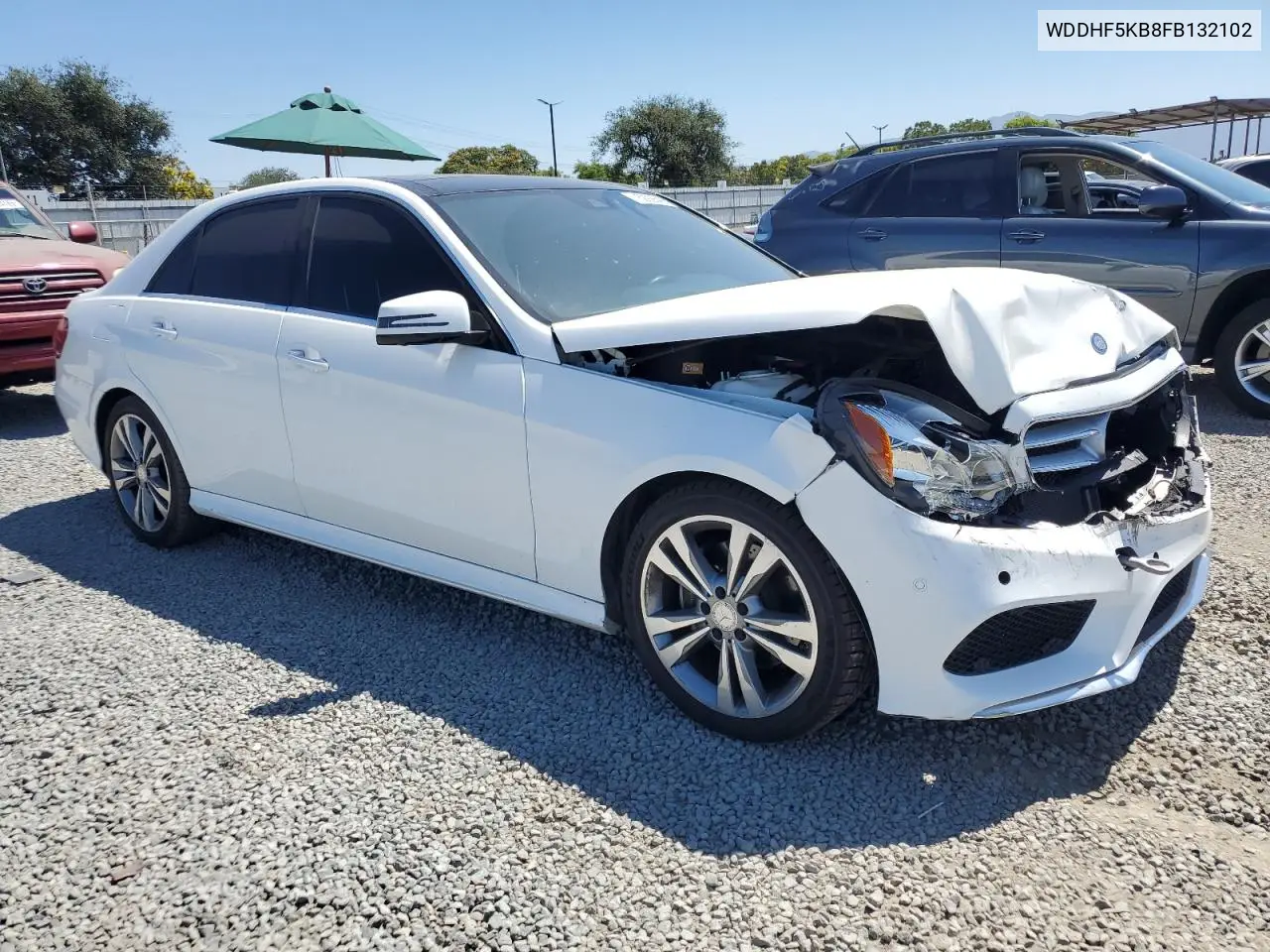 2015 Mercedes-Benz E 350 VIN: WDDHF5KB8FB132102 Lot: 62926465