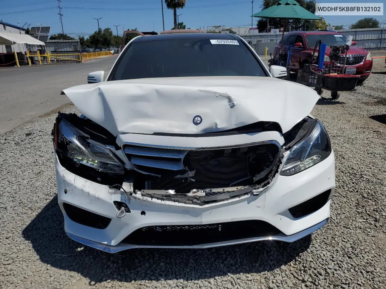 2015 Mercedes-Benz E 350 VIN: WDDHF5KB8FB132102 Lot: 62926465