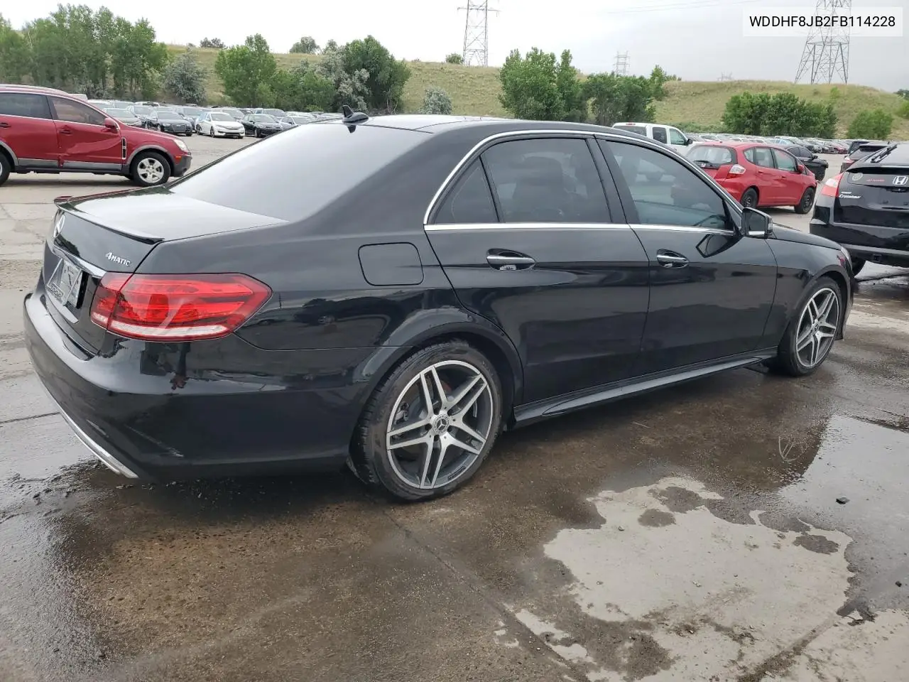 2015 Mercedes-Benz E 350 4Matic VIN: WDDHF8JB2FB114228 Lot: 62962035