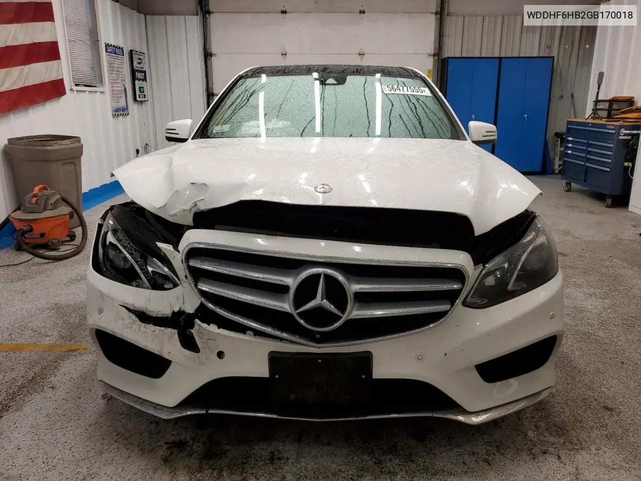 2016 Mercedes-Benz E 400 4Matic VIN: WDDHF6HB2GB170018 Lot: 56477555