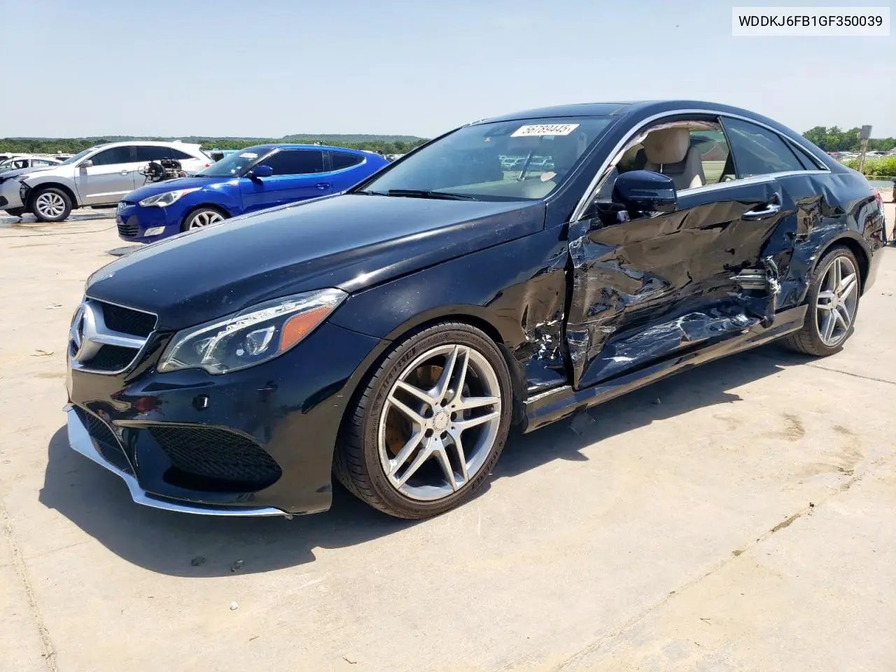 2016 Mercedes-Benz E 400 VIN: WDDKJ6FB1GF350039 Lot: 56789445