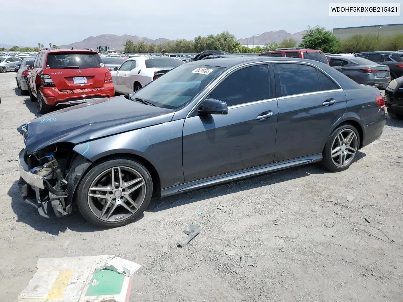 2016 Mercedes-Benz E 350 VIN: WDDHF5KBXGB215421 Lot: 65208085