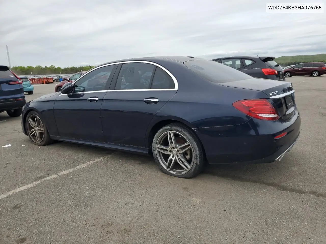 2017 Mercedes-Benz E 300 4Matic VIN: WDDZF4KB3HA076755 Lot: 56703125