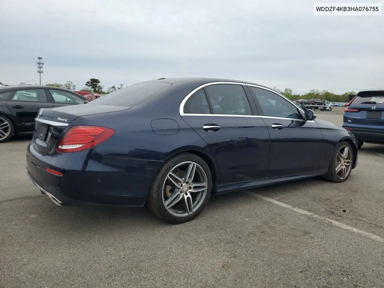2017 Mercedes-Benz E 300 4Matic VIN: WDDZF4KB3HA076755 Lot: 56703125