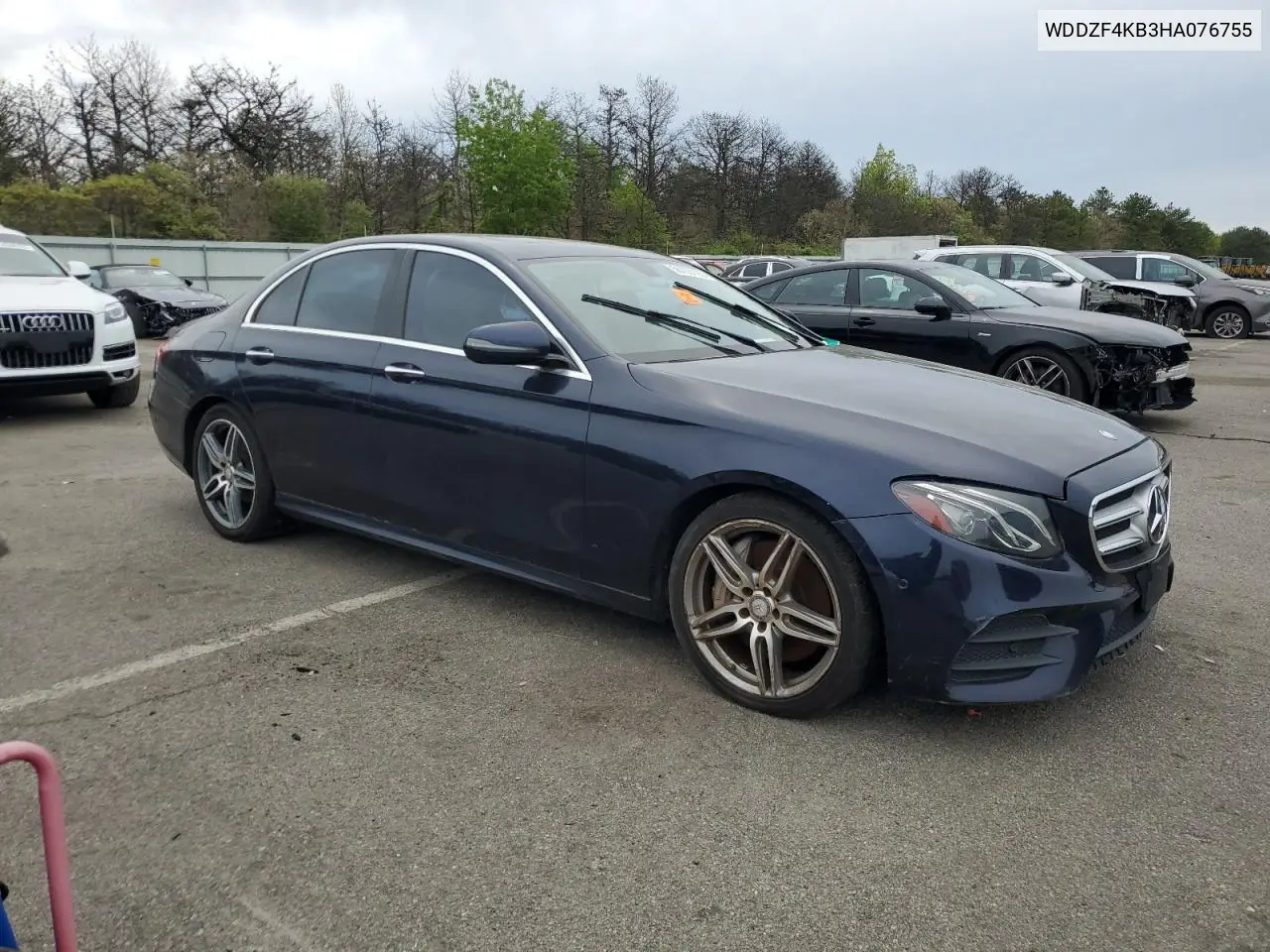 2017 Mercedes-Benz E 300 4Matic VIN: WDDZF4KB3HA076755 Lot: 56703125