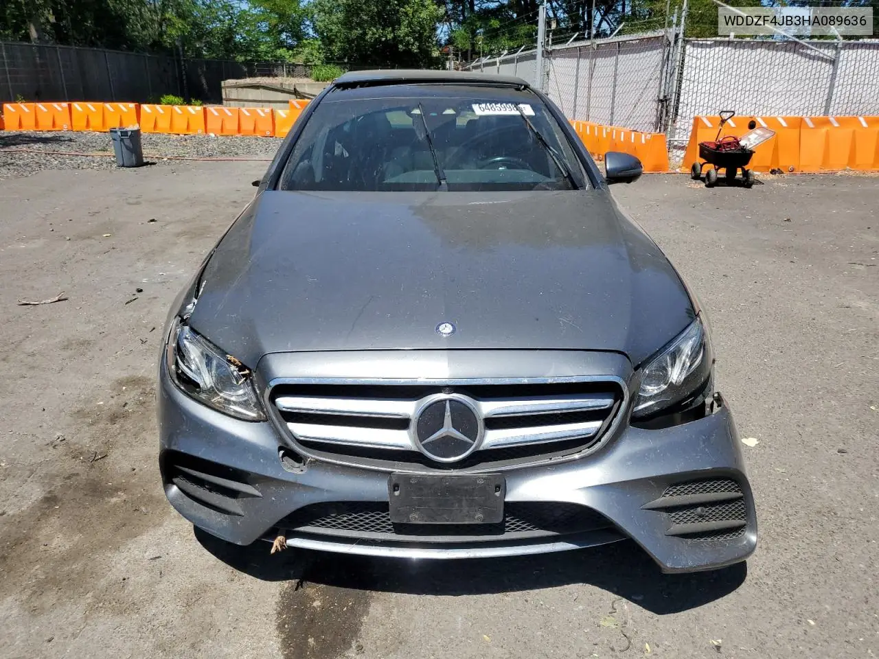 2017 Mercedes-Benz E 300 VIN: WDDZF4JB3HA089636 Lot: 64859985