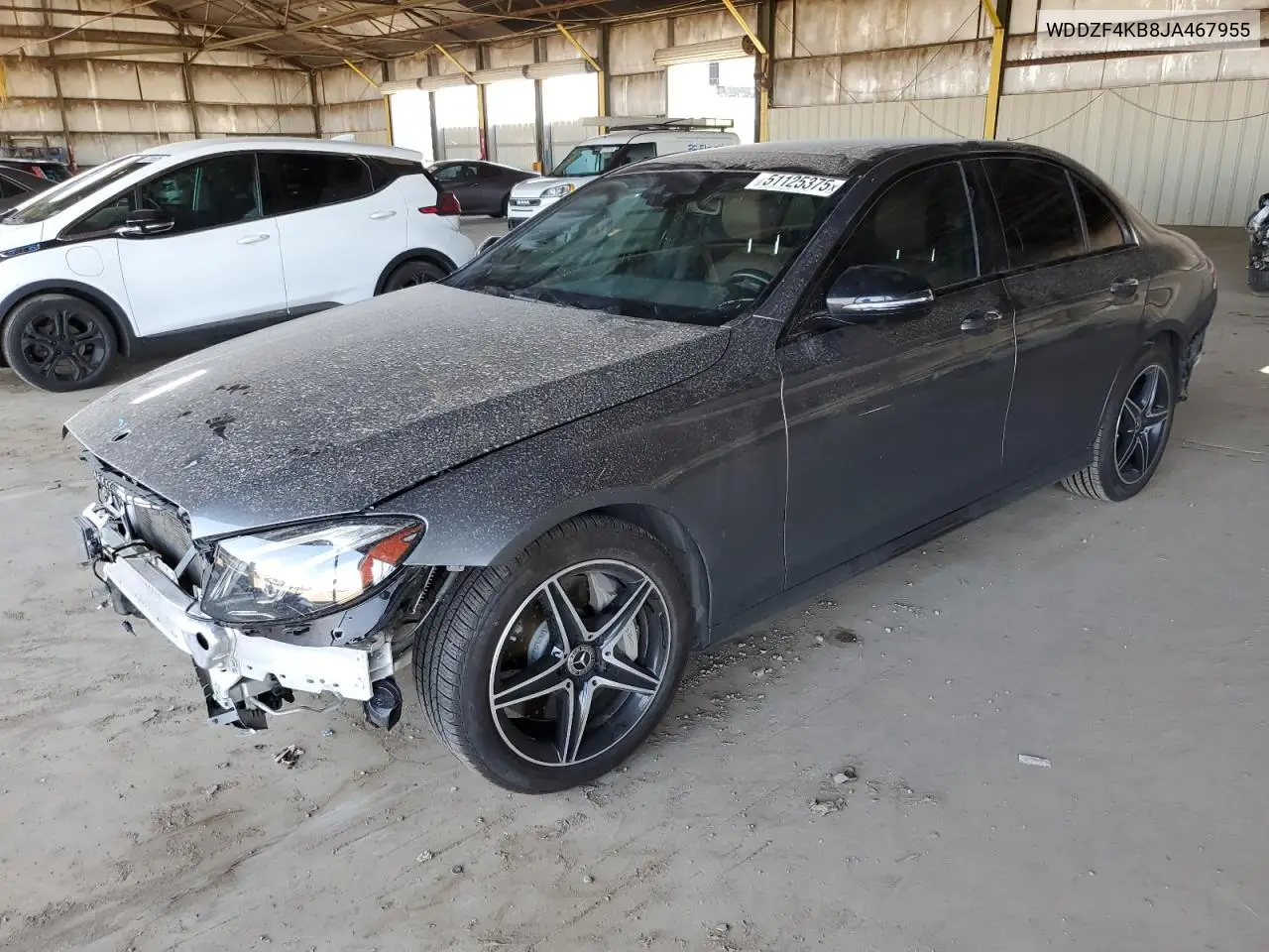 2018 Mercedes-Benz E 300 4Matic VIN: WDDZF4KB8JA467955 Lot: 51125375