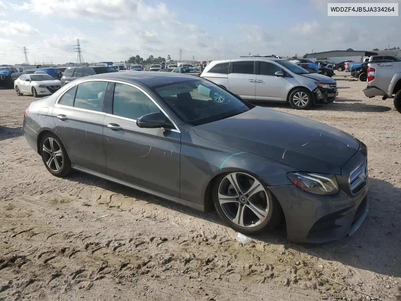 2018 Mercedes-Benz E 300 VIN: WDDZF4JB5JA334264 Lot: 56000385