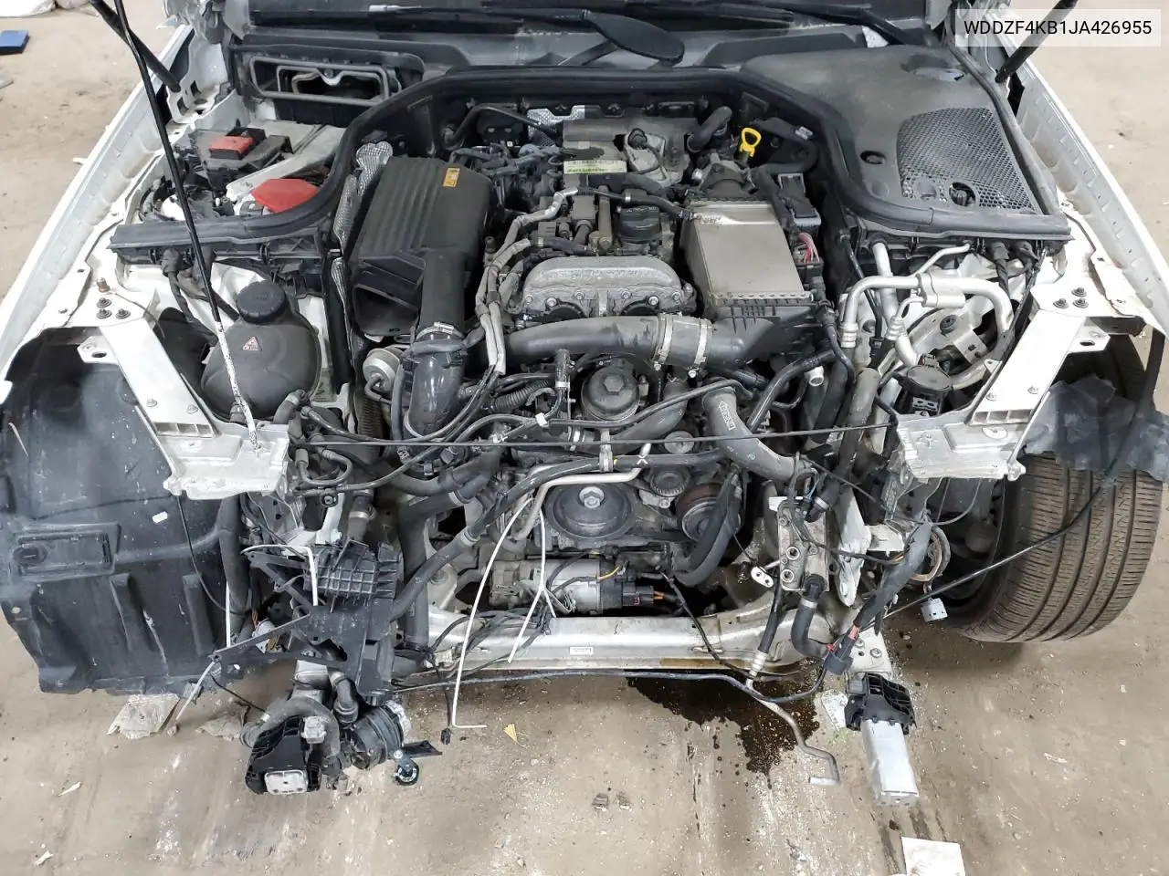 2018 Mercedes-Benz E 300 4Matic VIN: WDDZF4KB1JA426955 Lot: 56710075