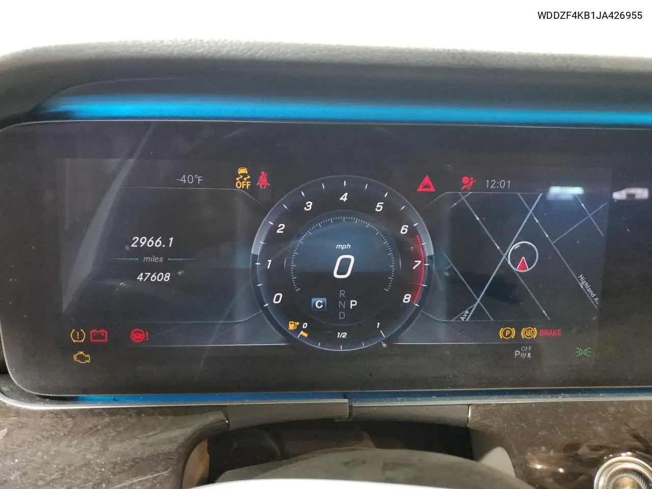 2018 Mercedes-Benz E 300 4Matic VIN: WDDZF4KB1JA426955 Lot: 56710075