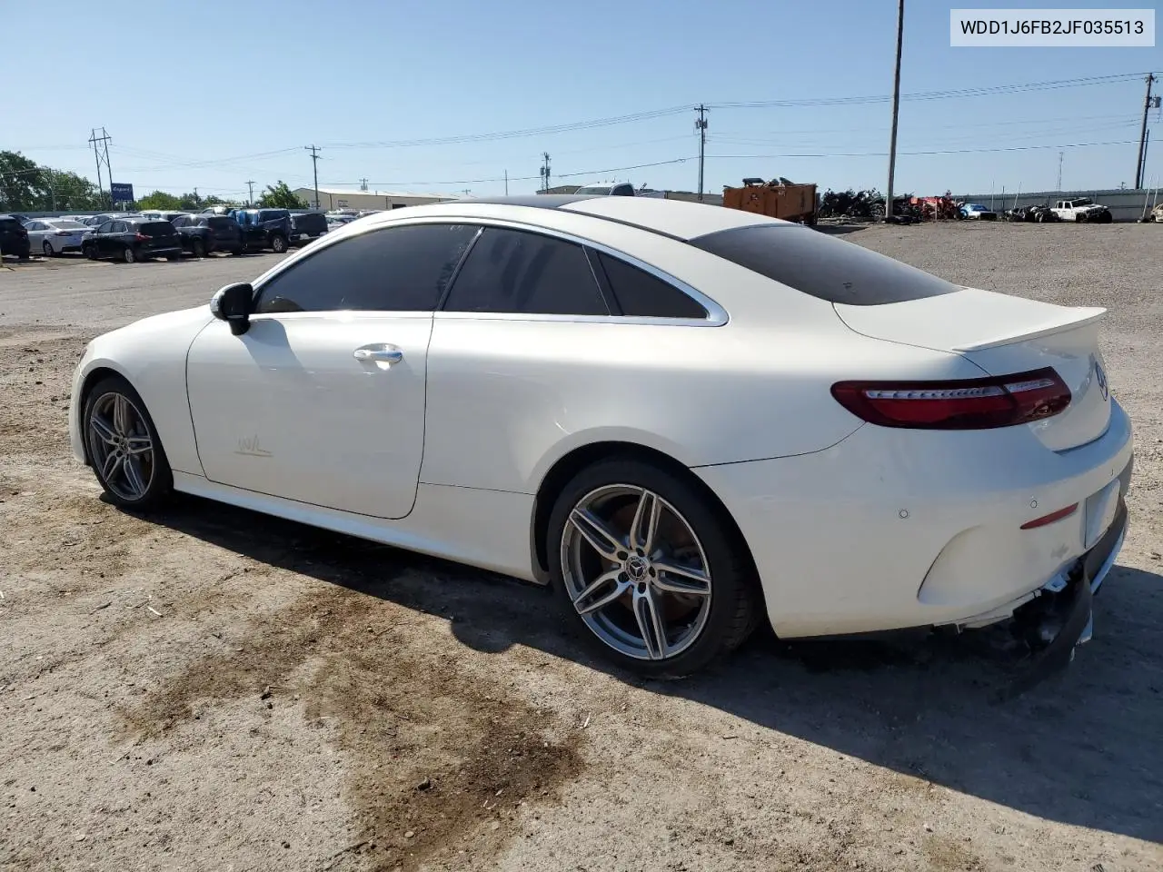 2018 Mercedes-Benz E 400 VIN: WDD1J6FB2JF035513 Lot: 56752545
