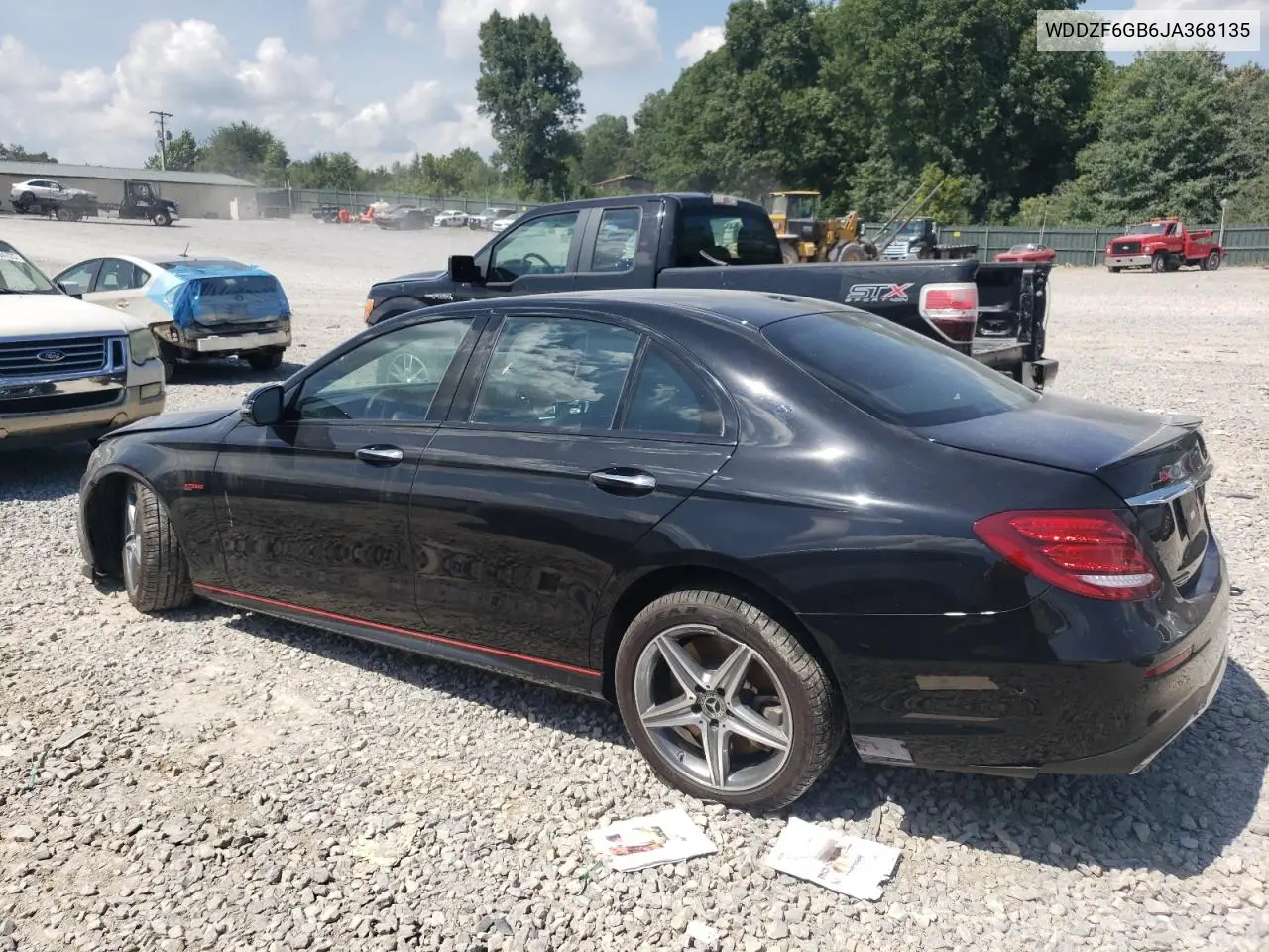 2018 Mercedes-Benz E 400 4Matic VIN: WDDZF6GB6JA368135 Lot: 61687295