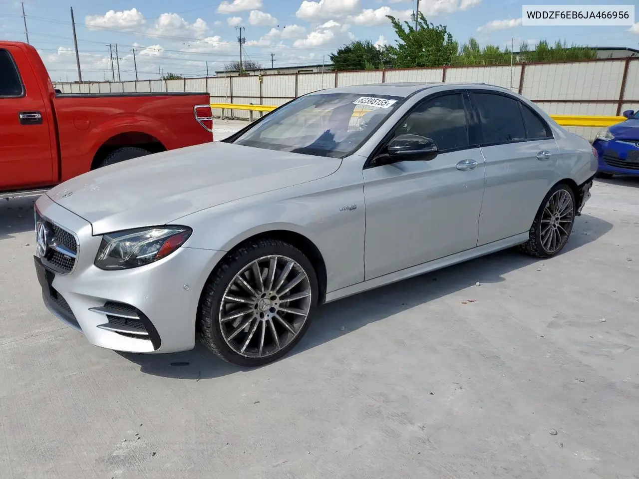 2018 Mercedes-Benz E 43 4Matic Amg VIN: WDDZF6EB6JA466956 Lot: 62395155