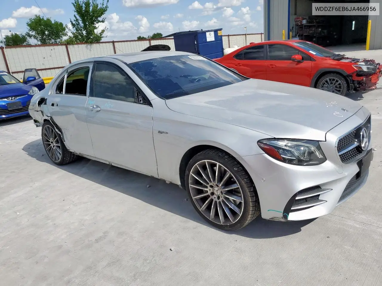 2018 Mercedes-Benz E 43 4Matic Amg VIN: WDDZF6EB6JA466956 Lot: 62395155