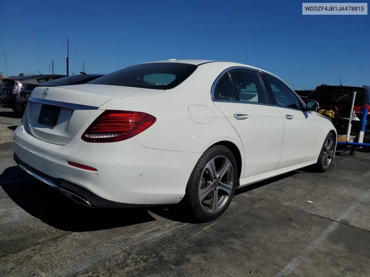 2018 Mercedes-Benz E 300 VIN: WDDZF4JB1JA478815 Lot: 62916575