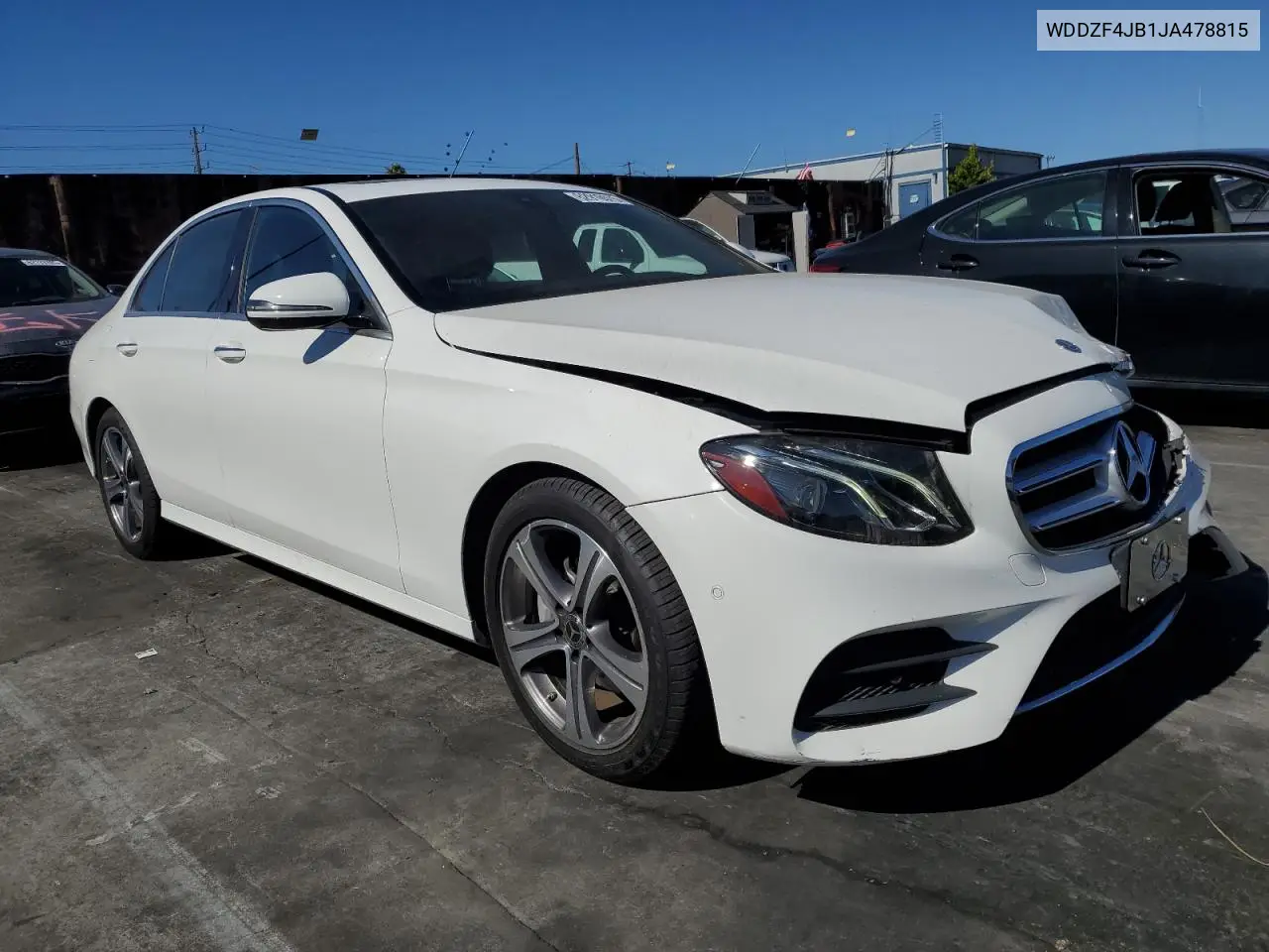 2018 Mercedes-Benz E 300 VIN: WDDZF4JB1JA478815 Lot: 62916575