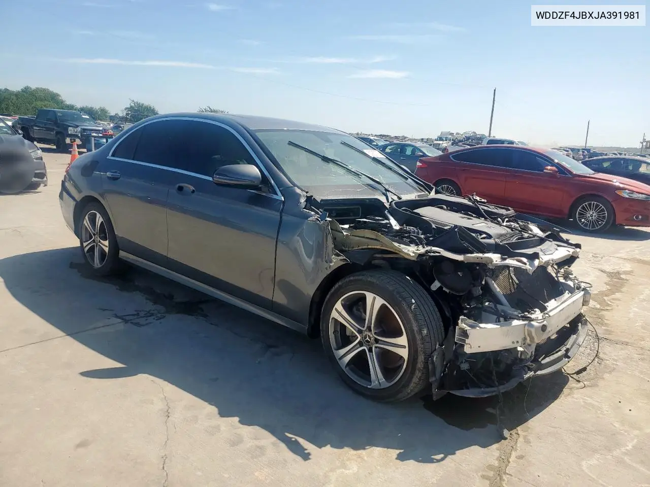 2018 Mercedes-Benz E 300 VIN: WDDZF4JBXJA391981 Lot: 62967735