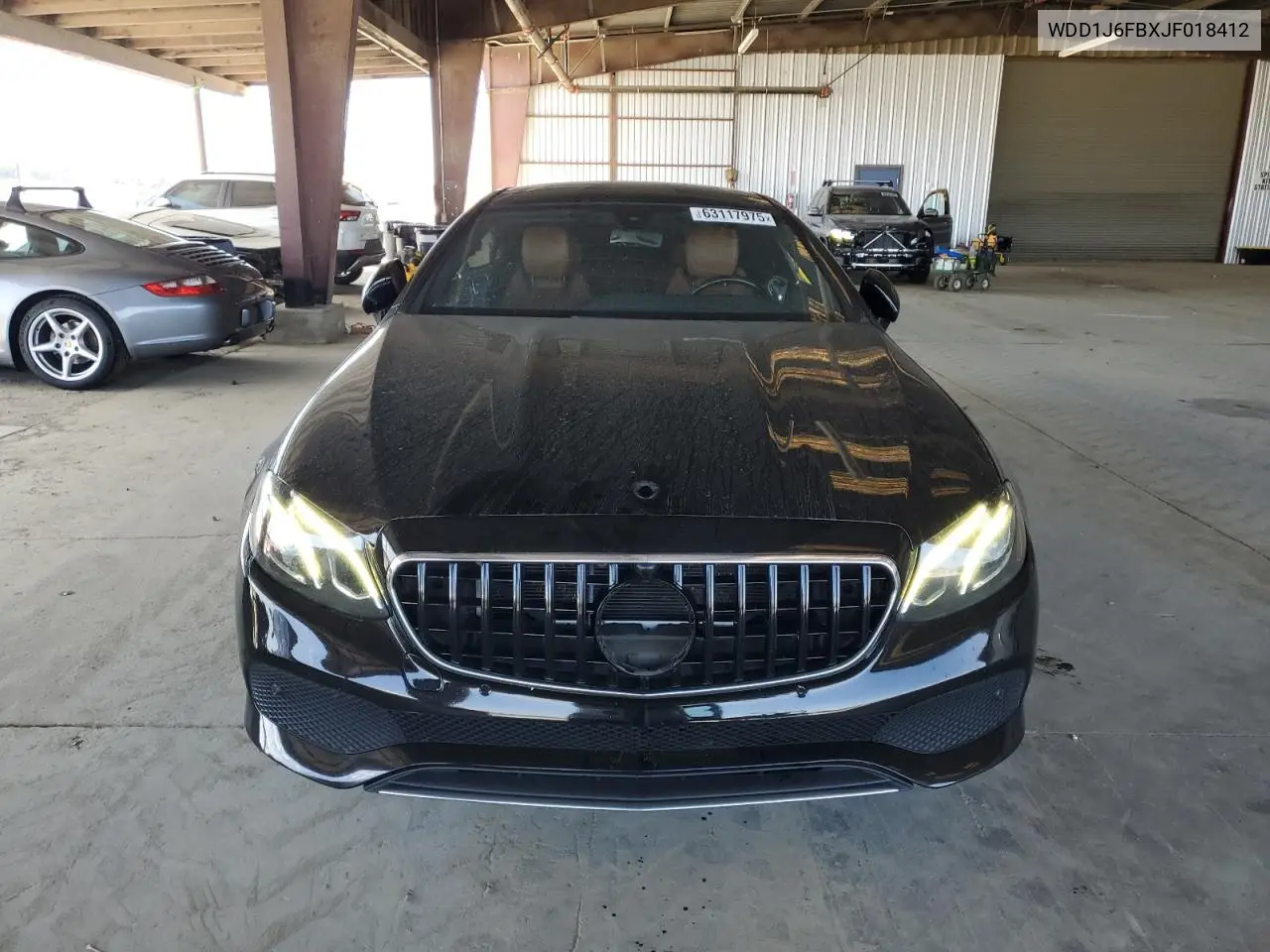 2018 Mercedes-Benz E 400 VIN: WDD1J6FBXJF018412 Lot: 63117975