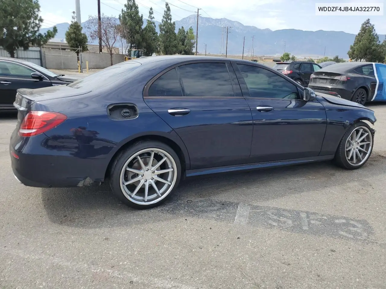 2018 Mercedes-Benz E 300 VIN: WDDZF4JB4JA322770 Lot: 65291885