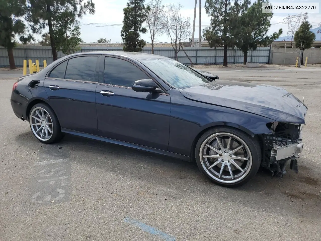 2018 Mercedes-Benz E 300 VIN: WDDZF4JB4JA322770 Lot: 65291885