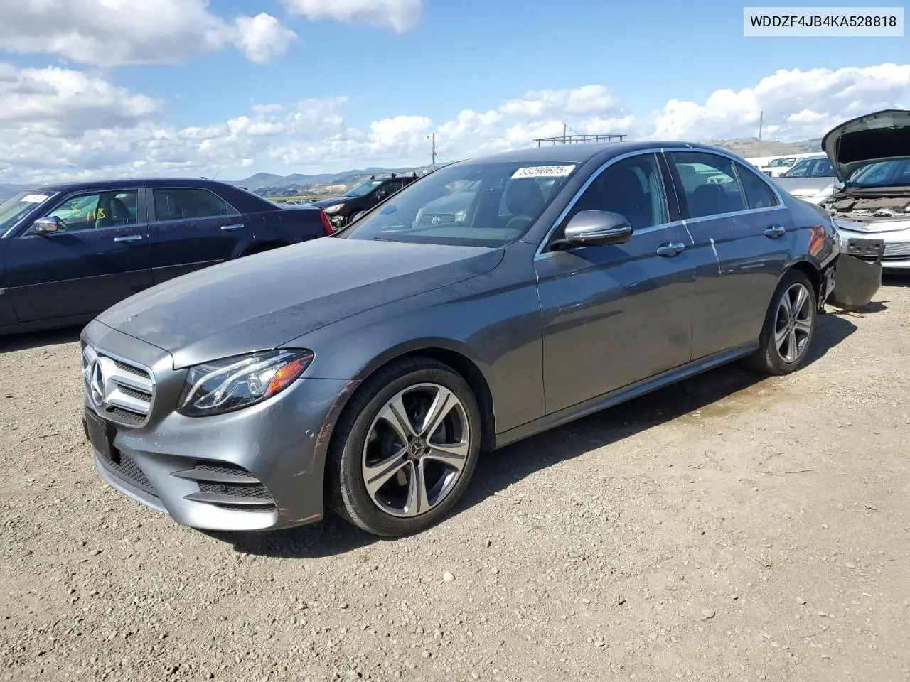 2019 Mercedes-Benz E 300 VIN: WDDZF4JB4KA528818 Lot: 55290625