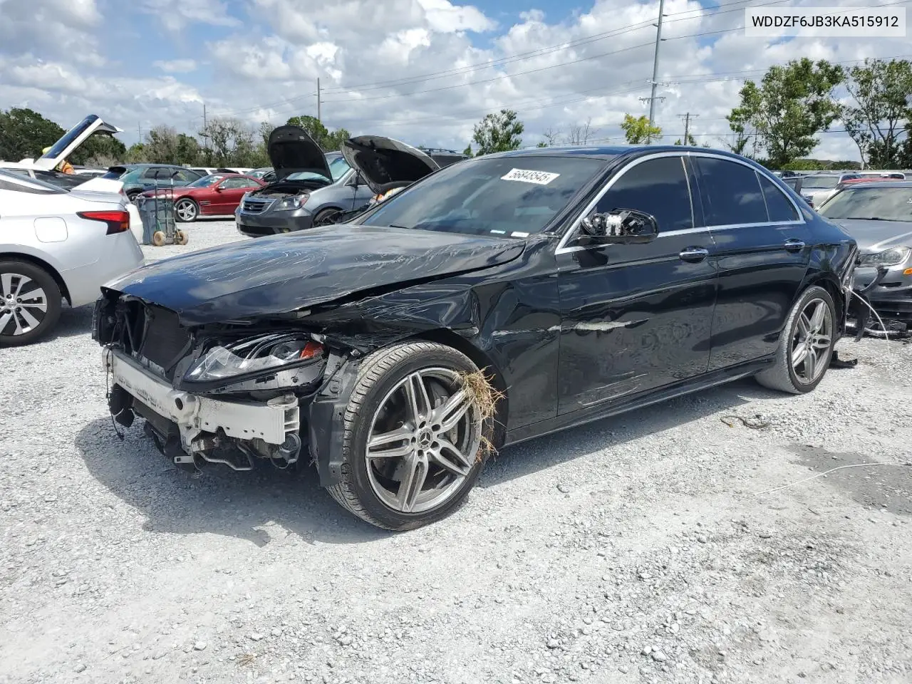 2019 Mercedes-Benz E 450 4Matic VIN: WDDZF6JB3KA515912 Lot: 56848545