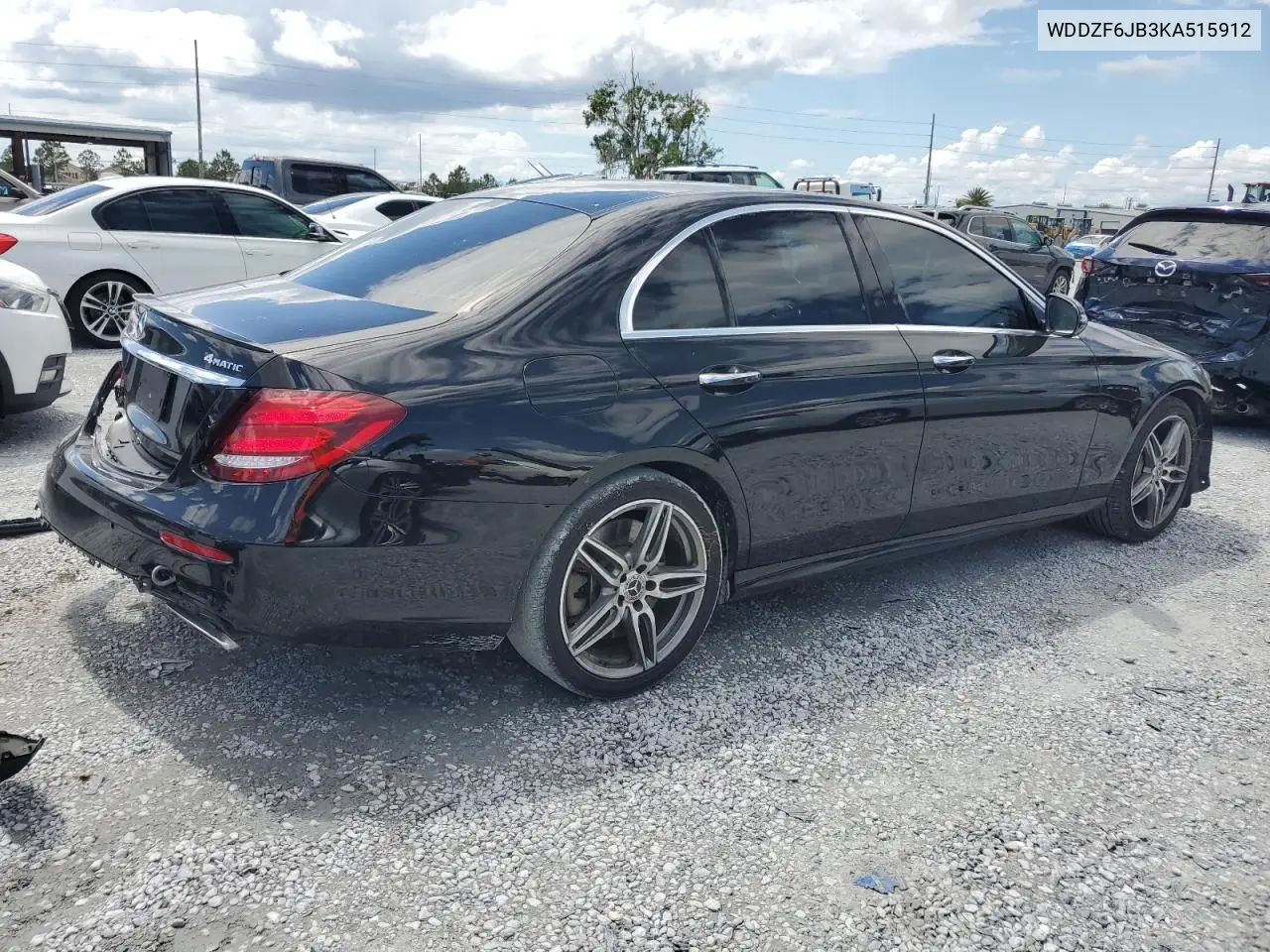 2019 Mercedes-Benz E 450 4Matic VIN: WDDZF6JB3KA515912 Lot: 56848545