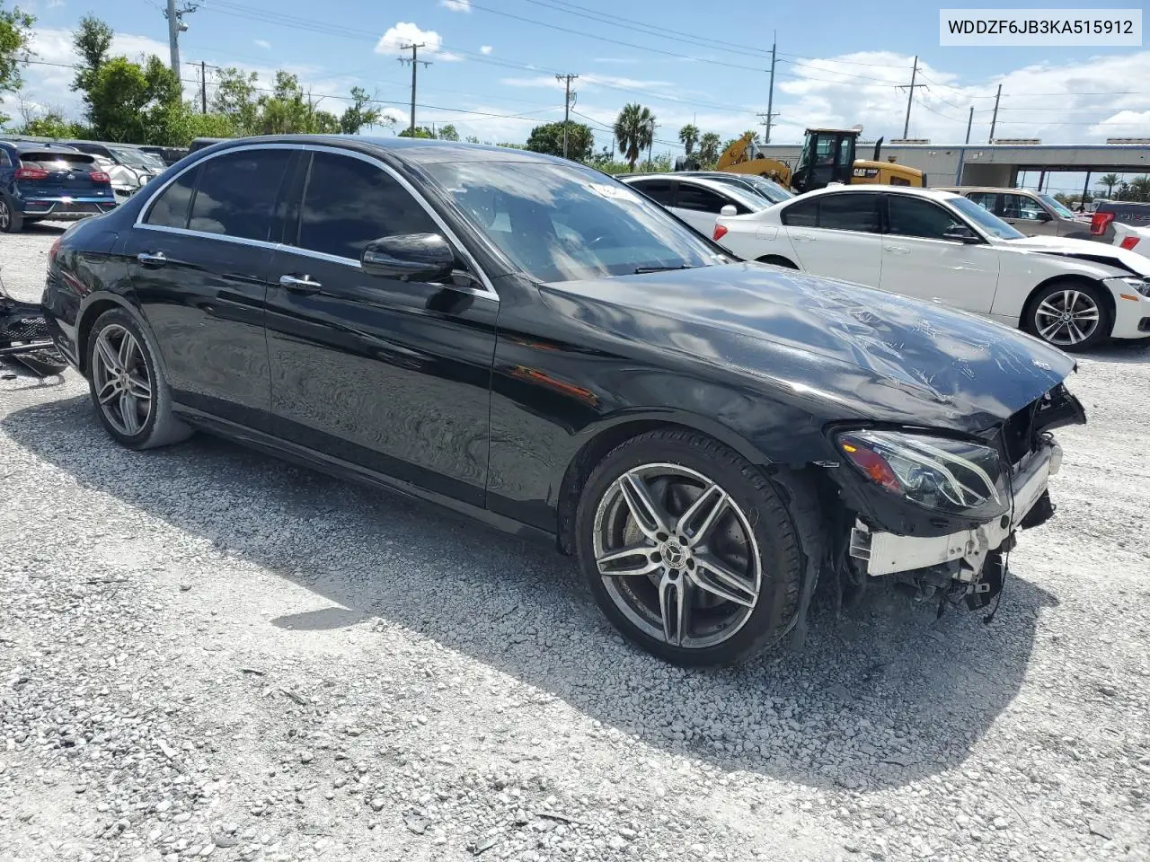 2019 Mercedes-Benz E 450 4Matic VIN: WDDZF6JB3KA515912 Lot: 56848545