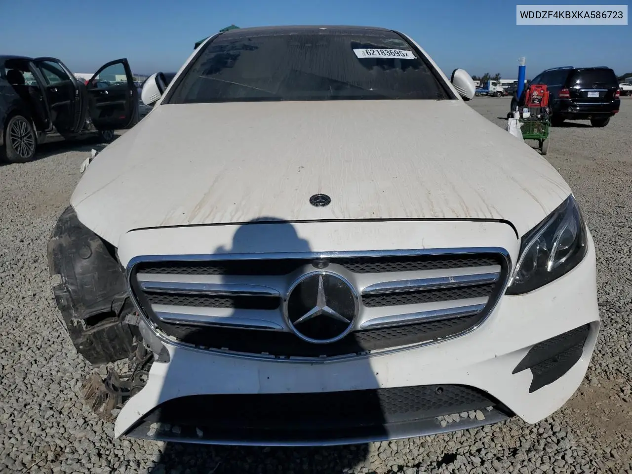 2019 Mercedes-Benz E 300 4Matic VIN: WDDZF4KBXKA586723 Lot: 62183695