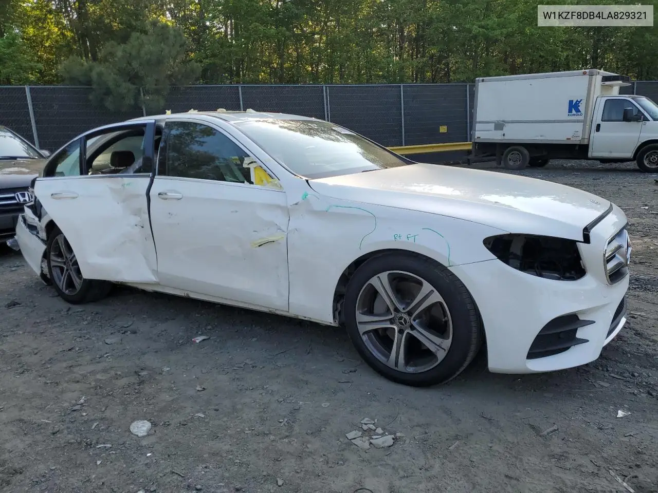 2020 Mercedes-Benz E 350 VIN: W1KZF8DB4LA829321 Lot: 54301975