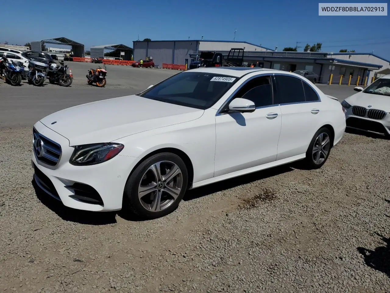 2020 Mercedes-Benz E 350 VIN: WDDZF8DB8LA702913 Lot: 62874905