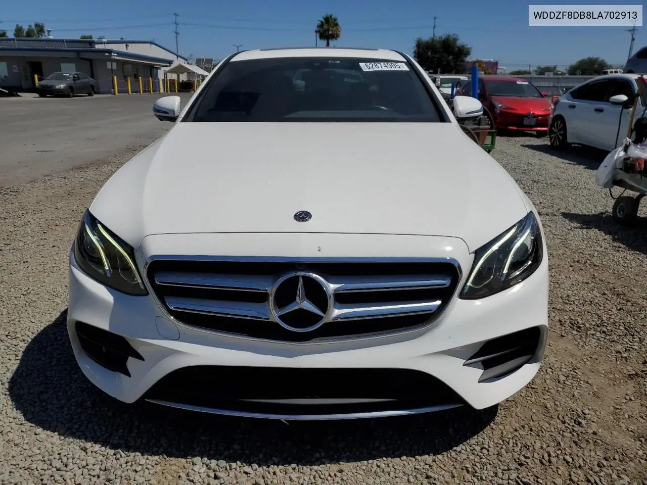 2020 Mercedes-Benz E 350 VIN: WDDZF8DB8LA702913 Lot: 62874905
