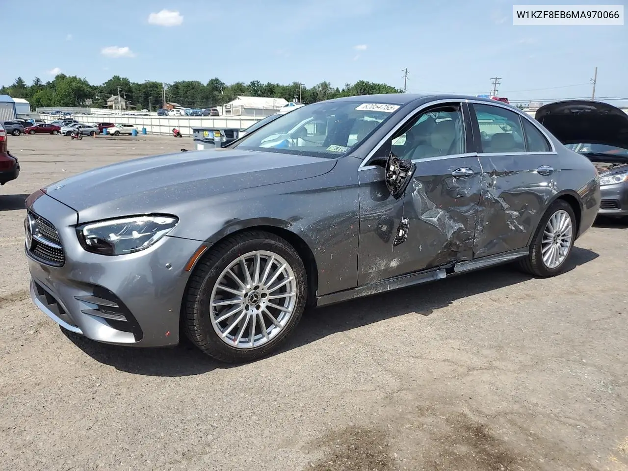 2021 Mercedes-Benz E 350 4Matic VIN: W1KZF8EB6MA970066 Lot: 62054755
