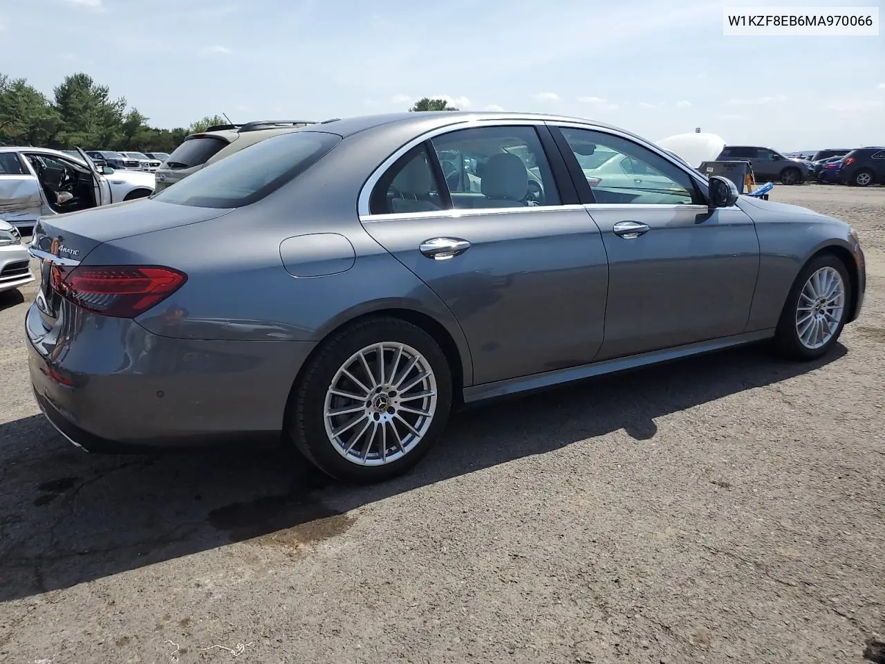 2021 Mercedes-Benz E 350 4Matic VIN: W1KZF8EB6MA970066 Lot: 62054755