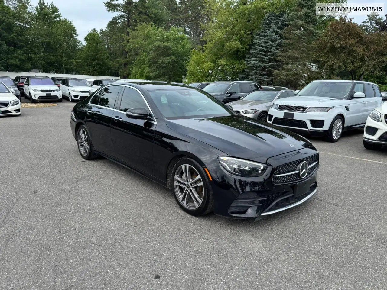 2021 Mercedes-Benz E 350 VIN: W1KZF8DB1MA903845 Lot: 63203095