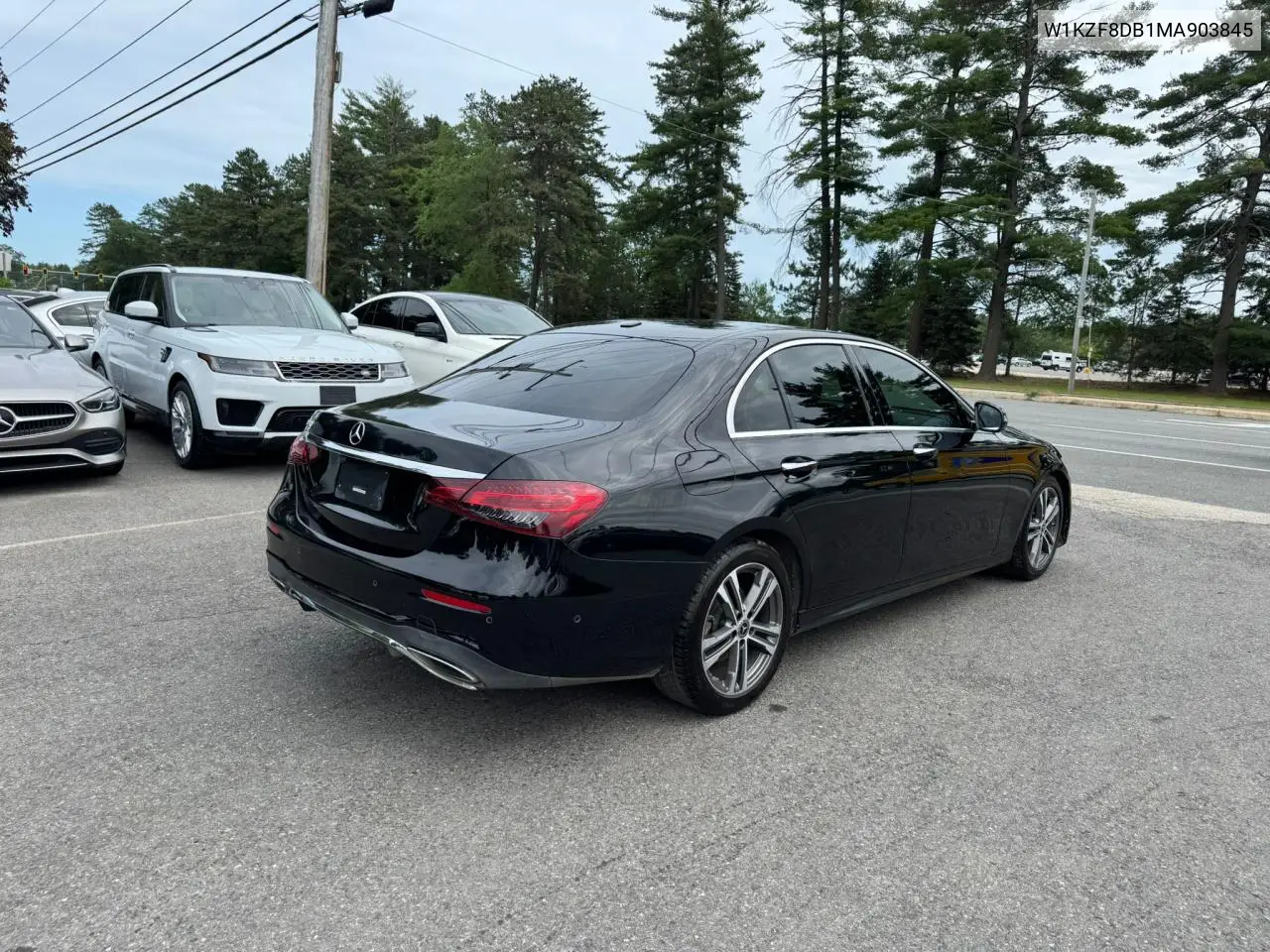 2021 Mercedes-Benz E 350 VIN: W1KZF8DB1MA903845 Lot: 63203095