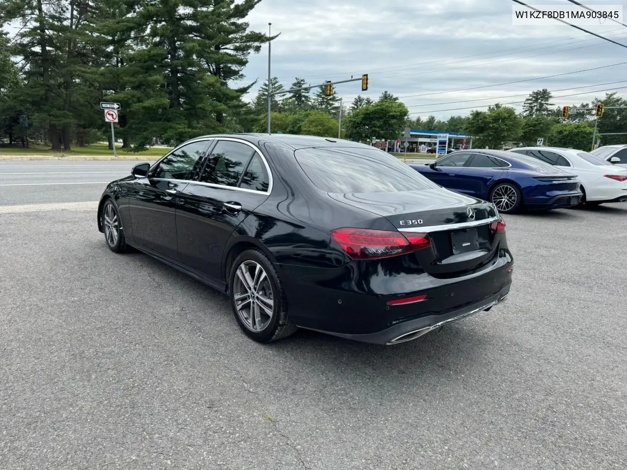 2021 Mercedes-Benz E 350 VIN: W1KZF8DB1MA903845 Lot: 63203095