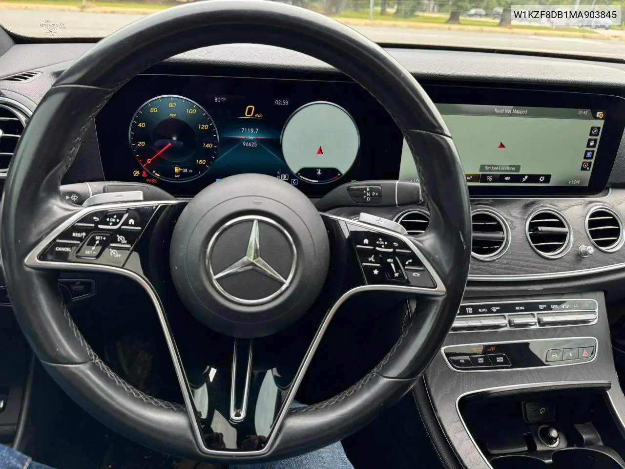 2021 Mercedes-Benz E 350 VIN: W1KZF8DB1MA903845 Lot: 63203095