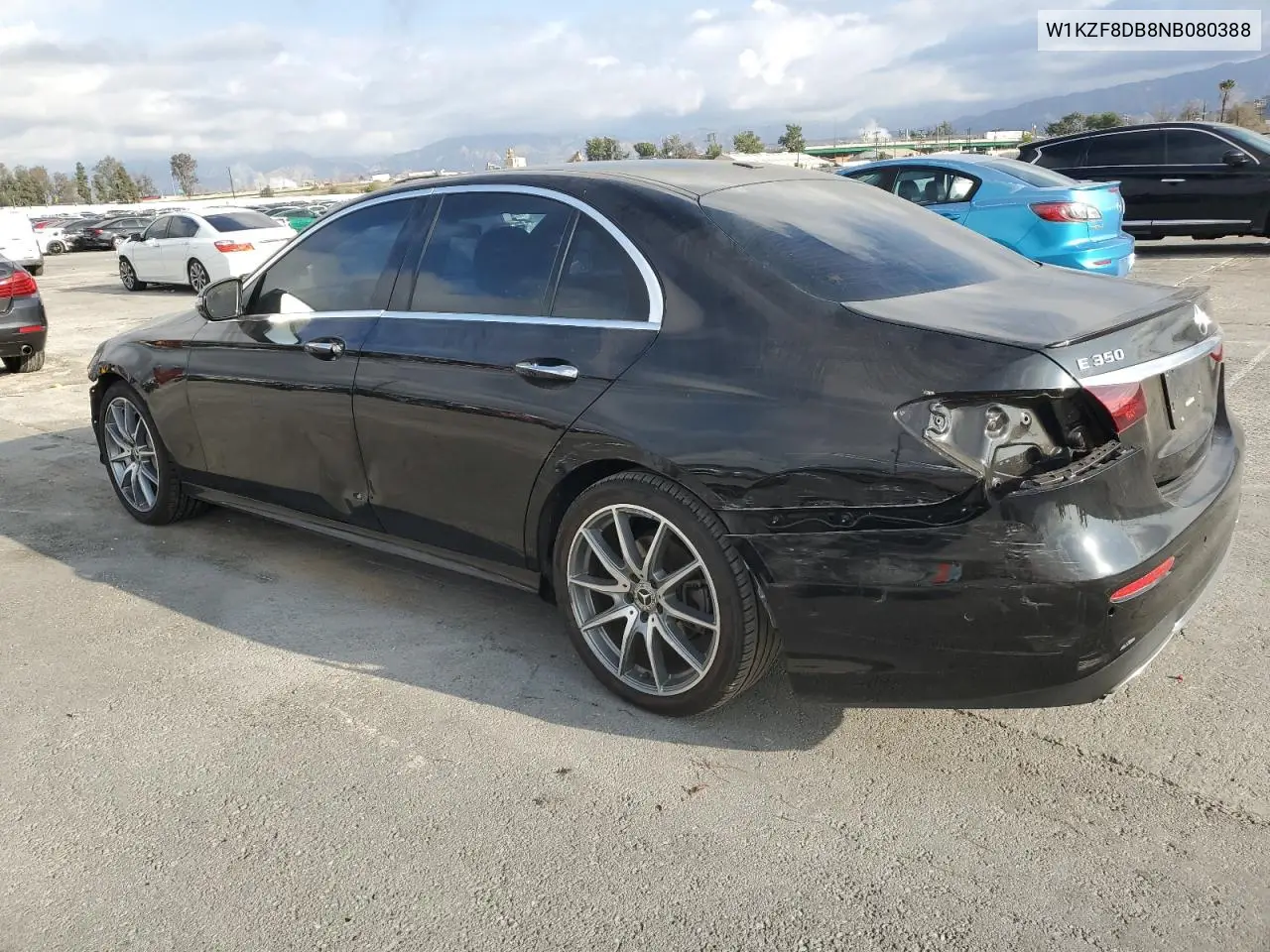 2022 Mercedes-Benz E 350 VIN: W1KZF8DB8NB080388 Lot: 43158605