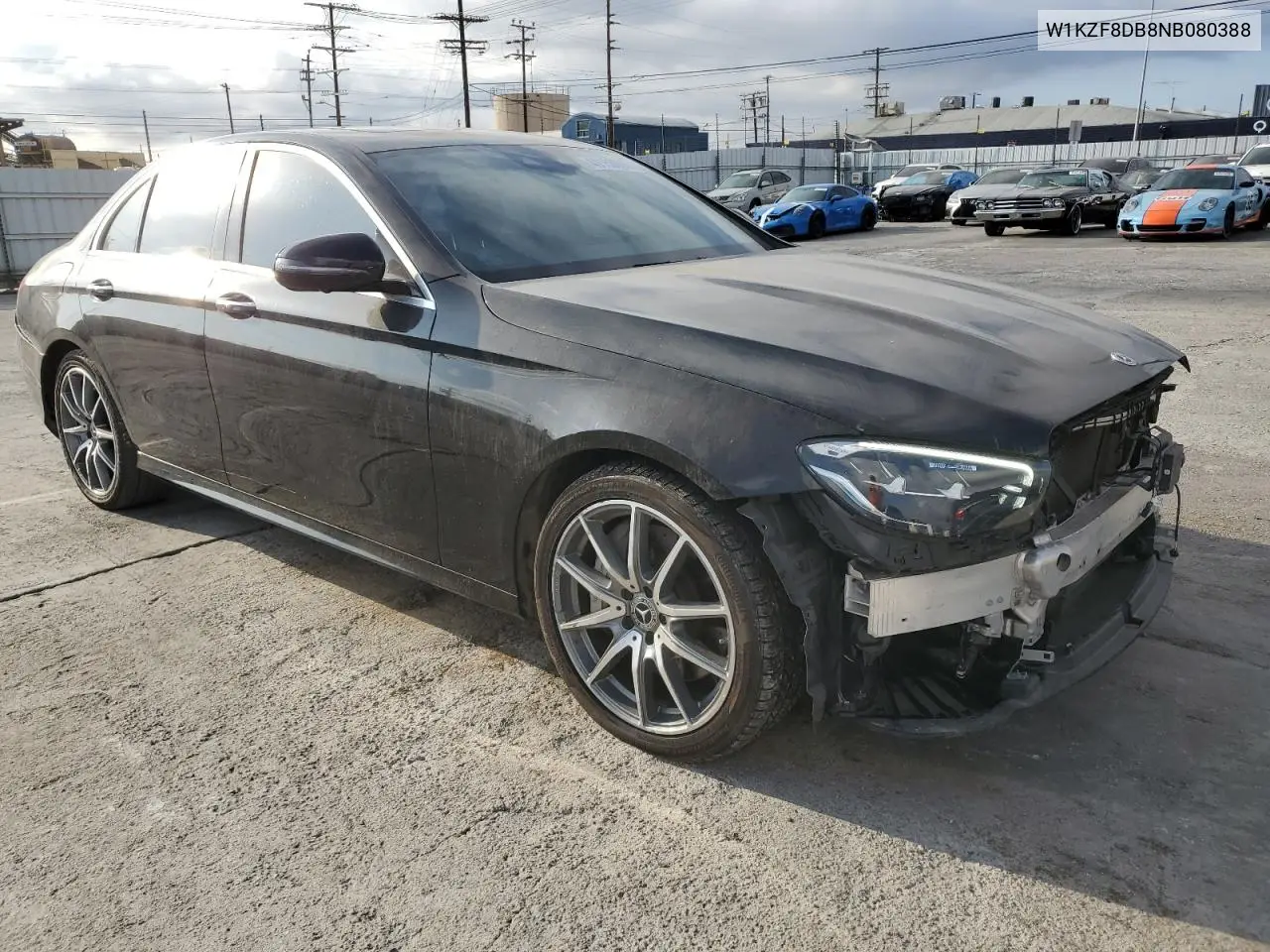 2022 Mercedes-Benz E 350 VIN: W1KZF8DB8NB080388 Lot: 43158605
