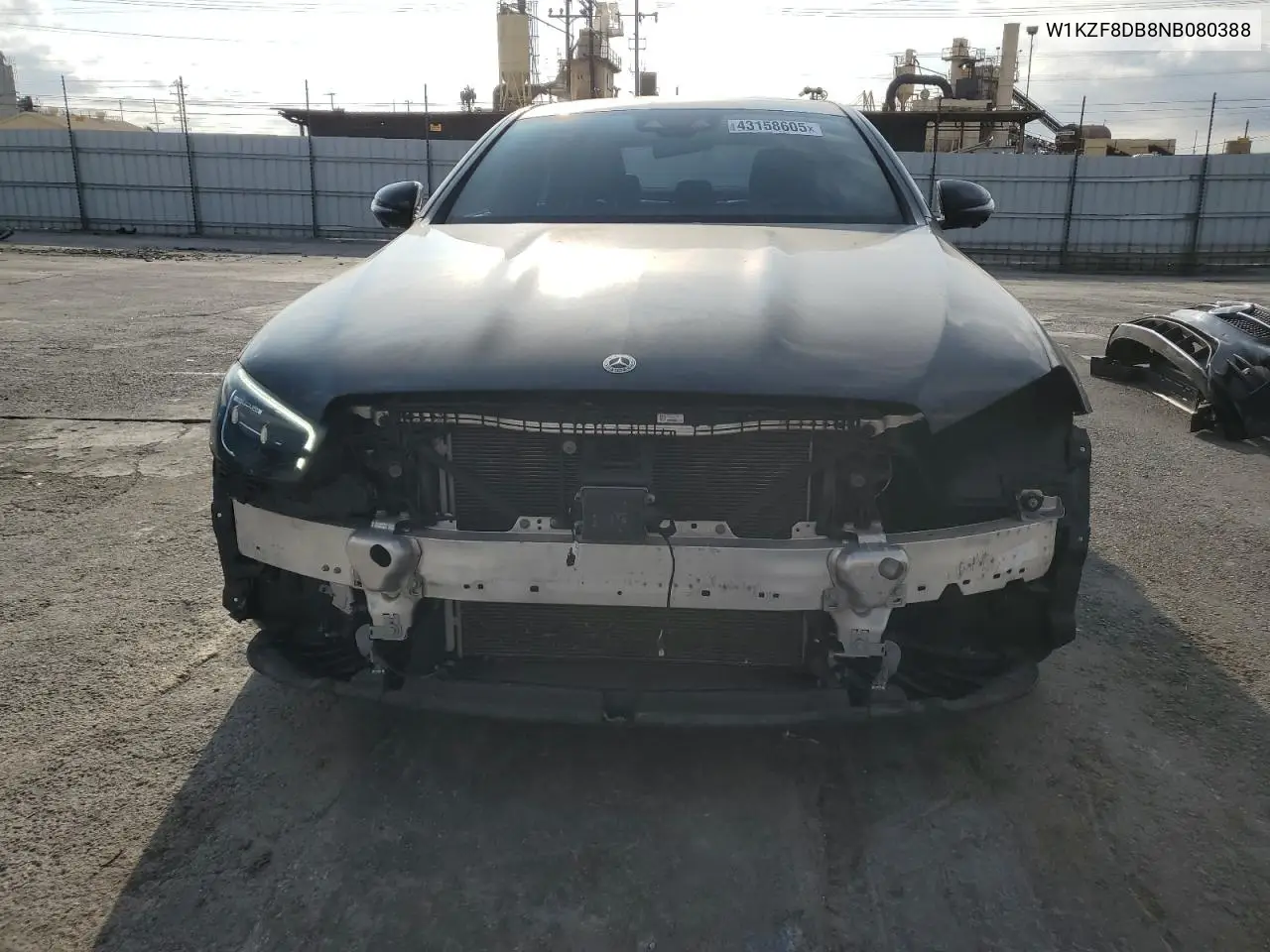 2022 Mercedes-Benz E 350 VIN: W1KZF8DB8NB080388 Lot: 43158605