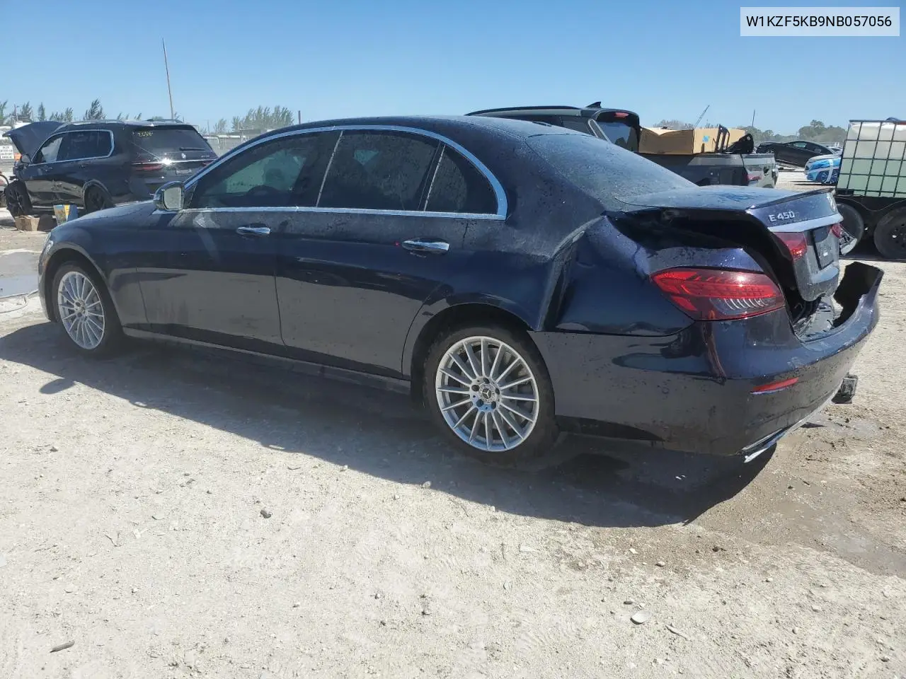 2022 Mercedes-Benz E 450 4Matic VIN: W1KZF5KB9NB057056 Lot: 47976155