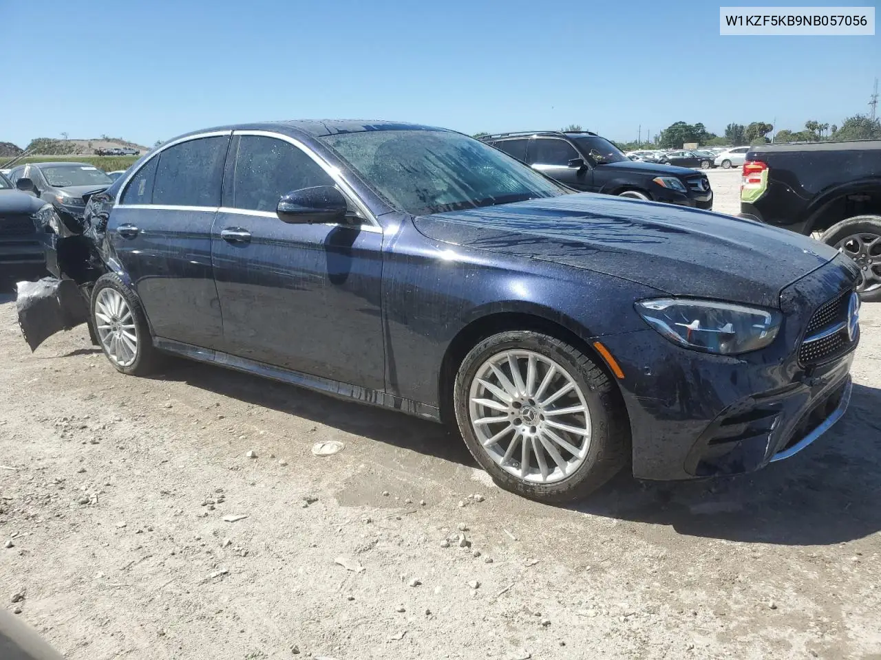 2022 Mercedes-Benz E 450 4Matic VIN: W1KZF5KB9NB057056 Lot: 47976155