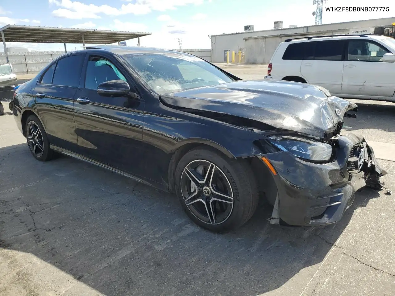 2022 Mercedes-Benz E 350 VIN: W1KZF8DB0NB077775 Lot: 56567085
