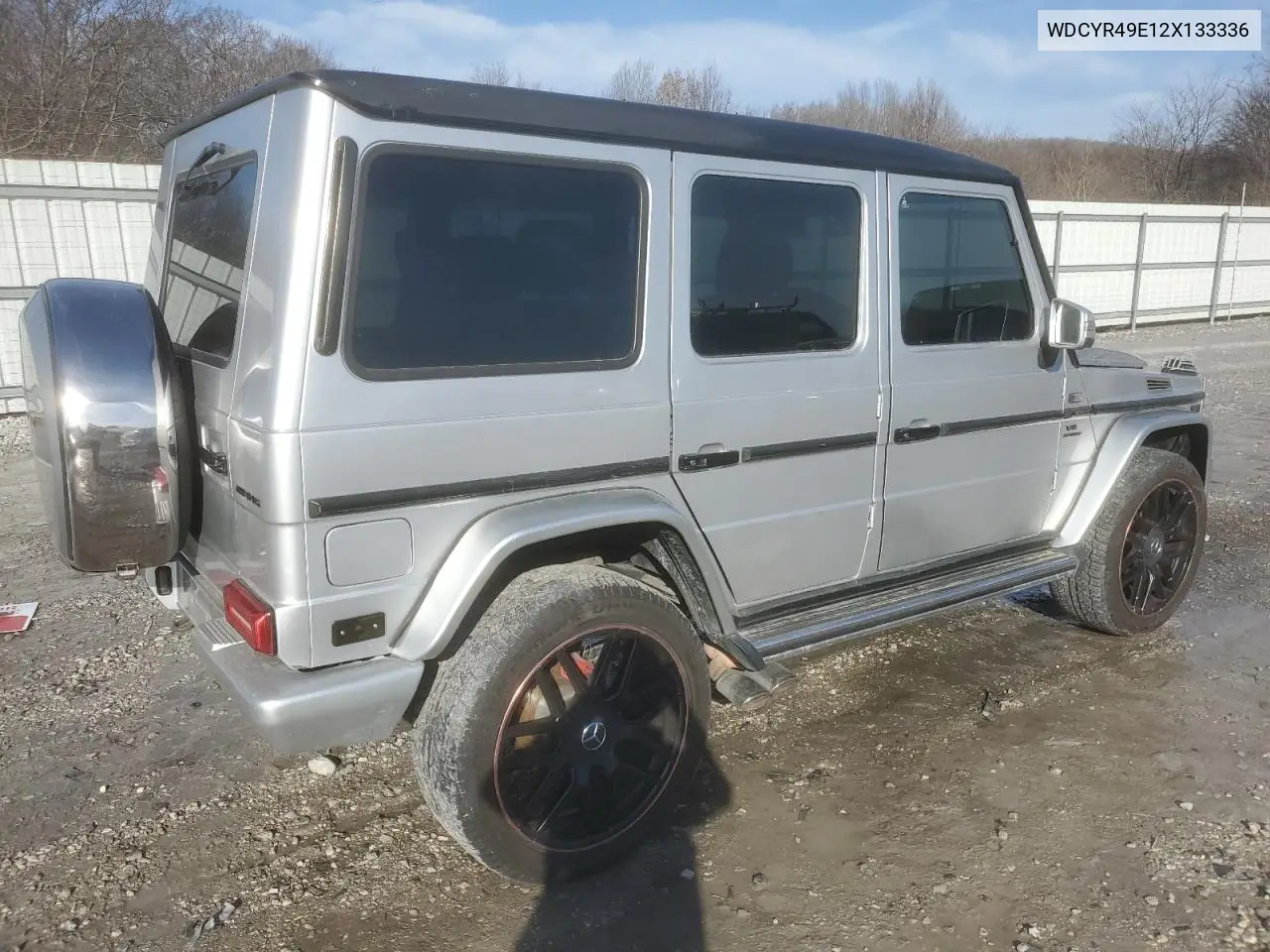 2002 Mercedes-Benz G 500 VIN: WDCYR49E12X133336 Lot: 46146395
