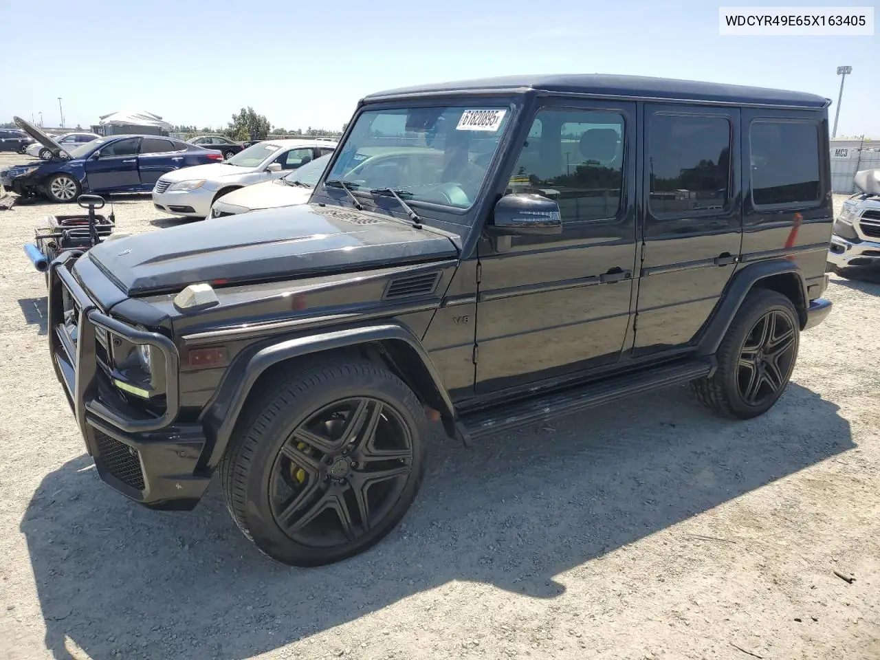 2005 Mercedes-Benz G 500 VIN: WDCYR49E65X163405 Lot: 61820895